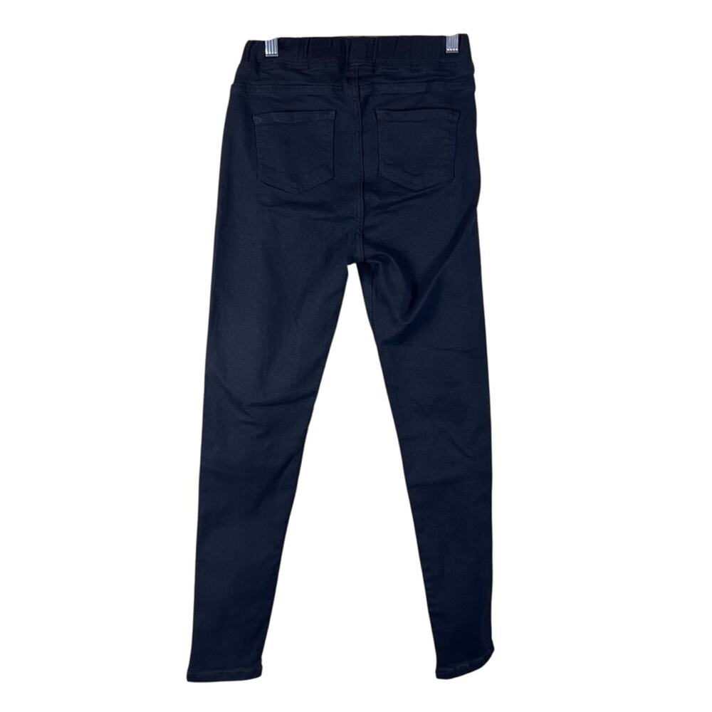 Karen Millen NWT Organic Skinny Pants Jegging Black Cotton Mid Rise Quiet Luxury - Picture 3 of 6